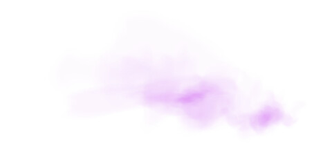 Light Purple Smoke. Transparent Cloud Effect with Soft Mist and Vapor Texture