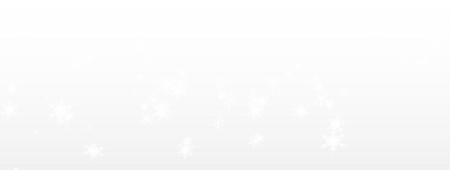An exhibition of white snowflakes drifting against a dark backdrop, perfect for winter themes and atmospheres
