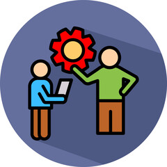 Career Coaching isometric icon