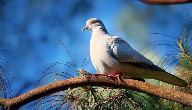 wonga pigeon leucosarcia melanoleuca in australia