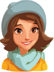 woman cartoon character