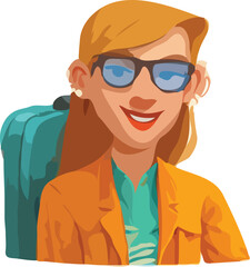 woman cartoon character