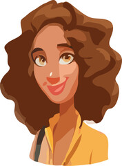 woman cartoon character