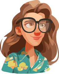 woman cartoon character