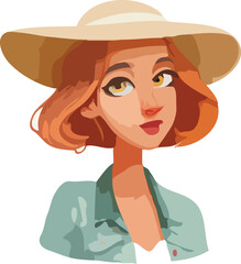 woman cartoon charcter