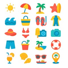 25 Beach Icon Pack