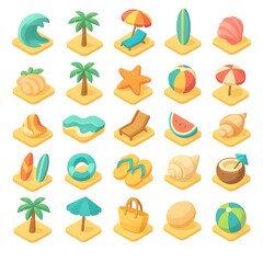 25 Beach Icon Pack