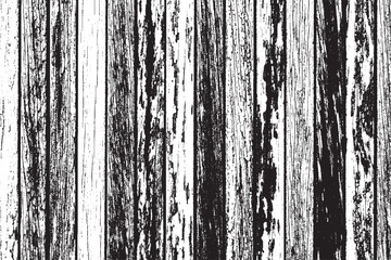 Vertical Wood Grain Texture Background – Black and White Natural Timber Pattern