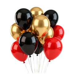 black and white balloons © Rachma