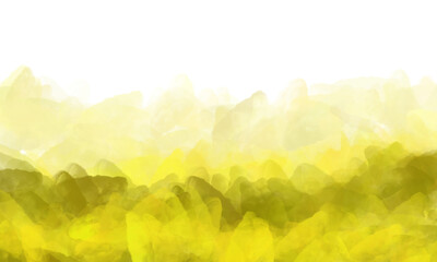 Fototapeta premium Abstract Watercolor Texture with Yellow and Green Hues