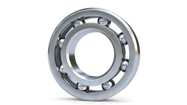ball bearing working animation