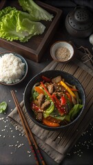 stir fried vegetables