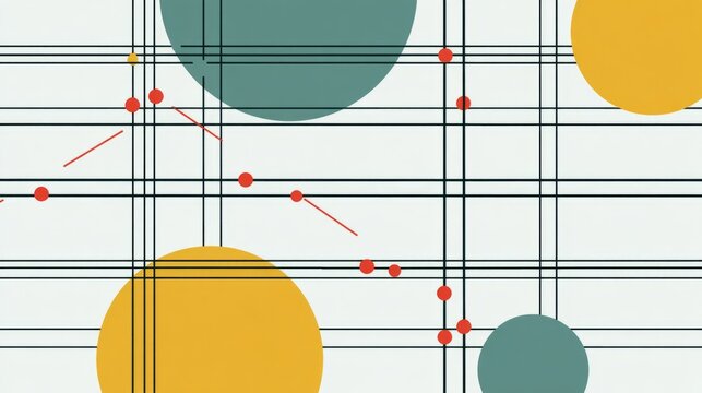 Sleek, futuristic technological shapes glowing with cyan and magenta light.