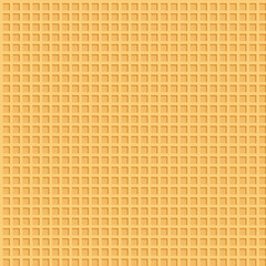 Seamless Wafer Texture Background for Ice Cream and Desserts