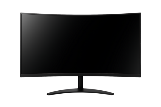 Curved Monitor Display Technology Innovation with Black Frame