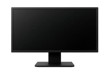 Modern monitor screen mockup for tech display use
