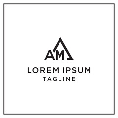 am triangle logo