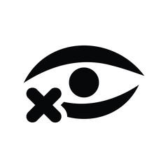 Vision loss icon