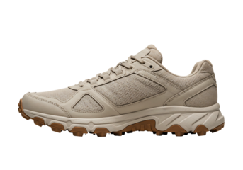 Athletic running shoe isolated