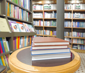book cafe ,bookstore,
buying a book in a store