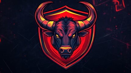 Bull Mascot Graphic Design (1)