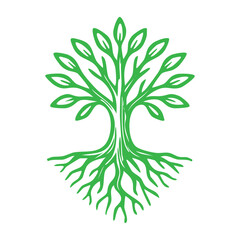 Greeen Tree illustration