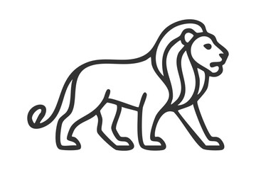 Lion Outline Icon
