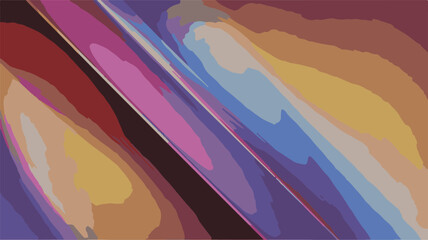 Abstract Swirling Layers of Earthy Tones and Pastel Colors vector illustration