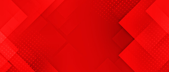 red square creative abstract geometric background overlapping illustration, perfect for banner, presentation background, and wallpaper
