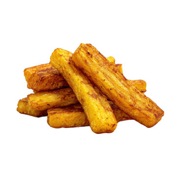Mandioca frita [Transparent Background PNG].