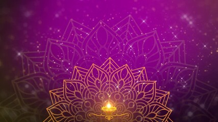 Hindu holiday celebration. Dussehra, Ganesh Chaturthi, Durga Puja, New Year, Indian holidays, Yoga. Traditional Indian holiday background.