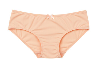 Peach underwear isolated transparent background