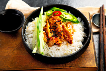 Asian cuisine dish.