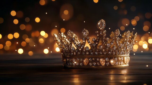 This beautifully royal crown, adorned with colorful jewels and twinkling lights, adds elegance and charm to any celebration, making it an exquisite accessory for memorable occasions that shine bright