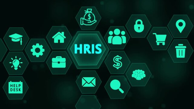 Human Resources Information System HRIS Concept