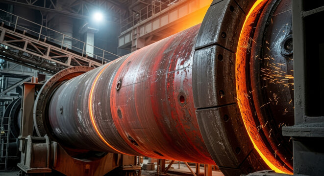 Industrial Rotary Kiln Furnace for High Temperature Material Processing