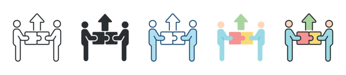 Fusion Icon Set Multiple Style Collection