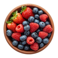 Obraz premium berries in a bowl