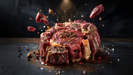 steak explosion