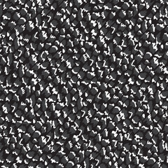 Seamless sketchy abstract vector pattern. Repeating print with a painted cheetah spot like design on a black background. Apparel textile print.