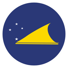 flag of Tokelau circle