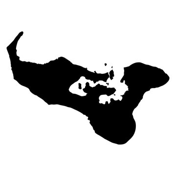map of Tonga black