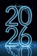 Futuristic Water Glow 2026 Design