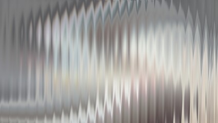 Metallic Silver and Gray Abstract Background with Vertical Ripples image photo