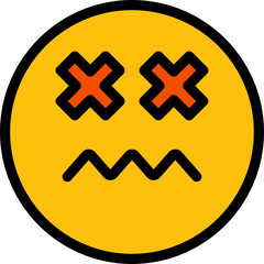 Blind and Nervous Face Emoji