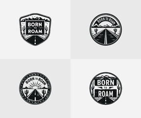 Obraz premium Typographic t-shirt design with some variants of motivational quotes