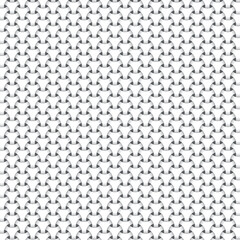white geometric seamless y-shape pattern, black and white vector illustration