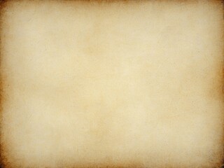 Obraz premium Aged, weathered parchment with dark edges, blank for text. Vintage paper texture