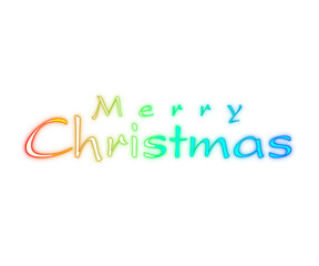 Merry christmas calligraphy png transparent background or isolated on white background or merry christmas text design transaparent png	
