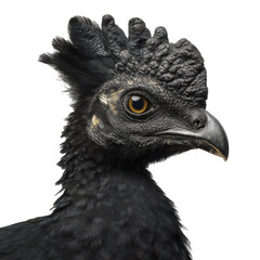 bare faced curassow png close up bird png wildlife bird png curassow png portrait bird png transparent background image